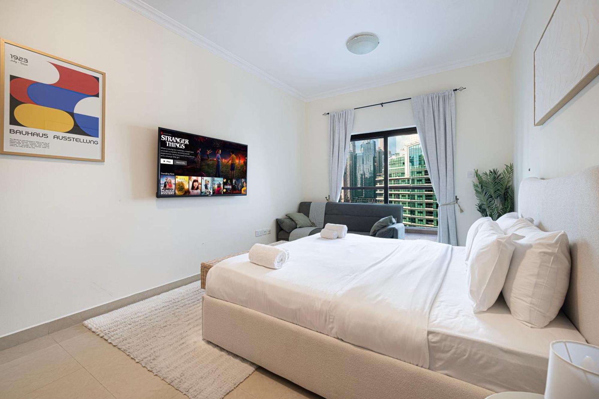 Perfect - 1bedroom With Full Marina View Apartment *